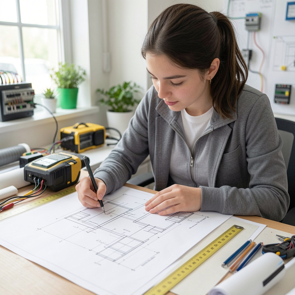 Formation Technicien de bureau d'études en électricité des bâtiments ADRAR Formation